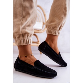 Mocasines Mujer Ante Big Star JJ274654 Negro 6