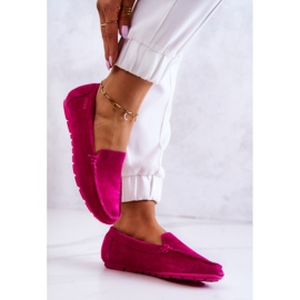 Mocasines Mujer Ante Big Star JJ274656 Fucsia rosado 4