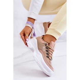 Zapatillas deportivas de mujer Sneakers Big Star JJ274A222 Beige 9