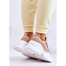 Zapatillas deportivas de mujer Sneakers Big Star JJ274A222 Beige 7