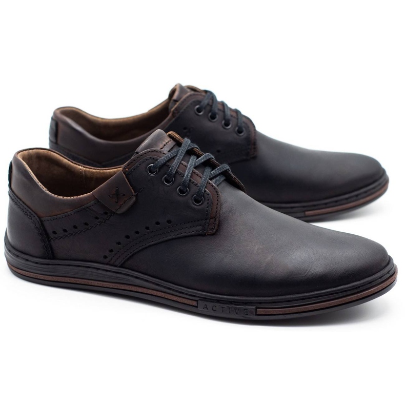 Polbut Zapatos casual hombre 402 negro 1