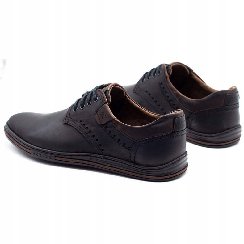 Polbut Zapatos casual hombre 402 negro 4