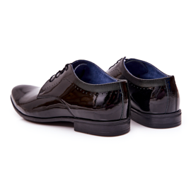 Bednarek Polish Shoes Zapatos Elegantes Piel Lacada Bednarek 724 Negro 3