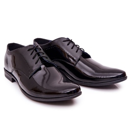 Bednarek Polish Shoes Zapatos Elegantes Piel Lacada Bednarek 724 Negro 4