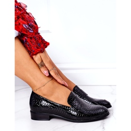 Mocasines Lacados Vinceza 21-10674 Negro 5