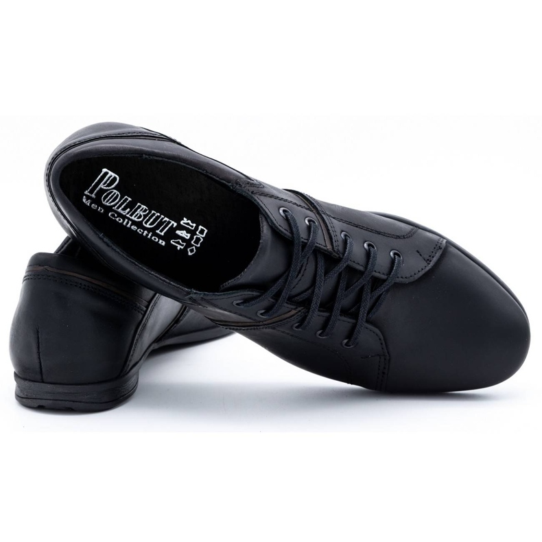 Polbut Zapatos negros de hombre C25 4
