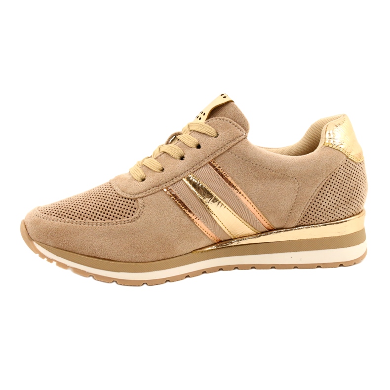 M.Daszyński Deportivas Mujer Beige MR2169 1