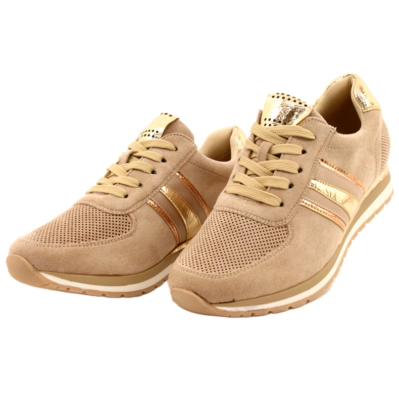 M.Daszyński Deportivas Mujer Beige MR2169 2 M.Daszyński Deportivas Mujer Beige MR2169 2