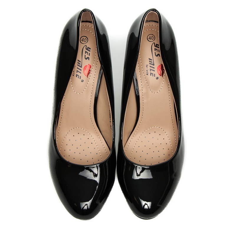 Yes Mile Salones lacados negro 1