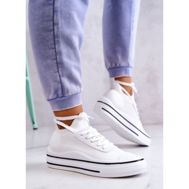S.Barski Zapatillas Mujer Blanco Soren 3