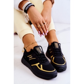 Sneakers Mujer Big Star JJ274A195 Negro-Oro dorado 7