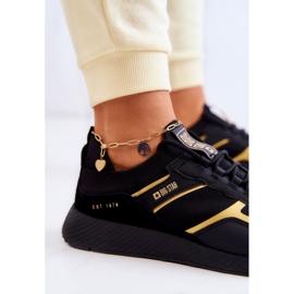 Sneakers Mujer Big Star JJ274A195 Negro-Oro dorado 5
