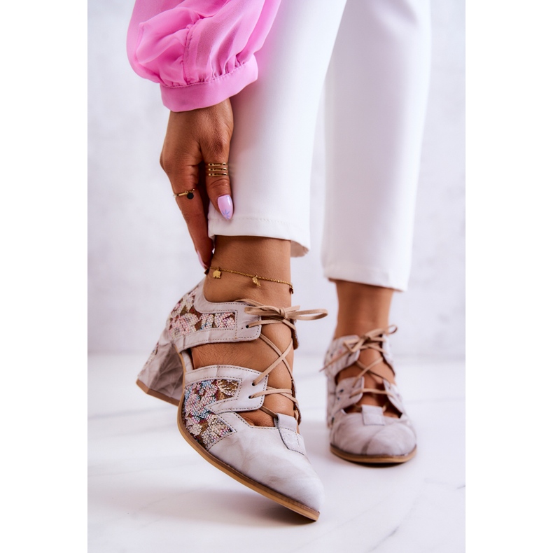 Botas Mujer en Piel Maciejka 05328-04 Beige 1 Botas Mujer en Piel Maciejka 05328-04 Beige 1