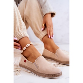 Alpargatas Mujer Slip-On Big Star JJ276001 Beige 4
