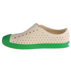 Native Zapatos nativos Jefferson 11100100-1865 beige / crema, verde crudo 1