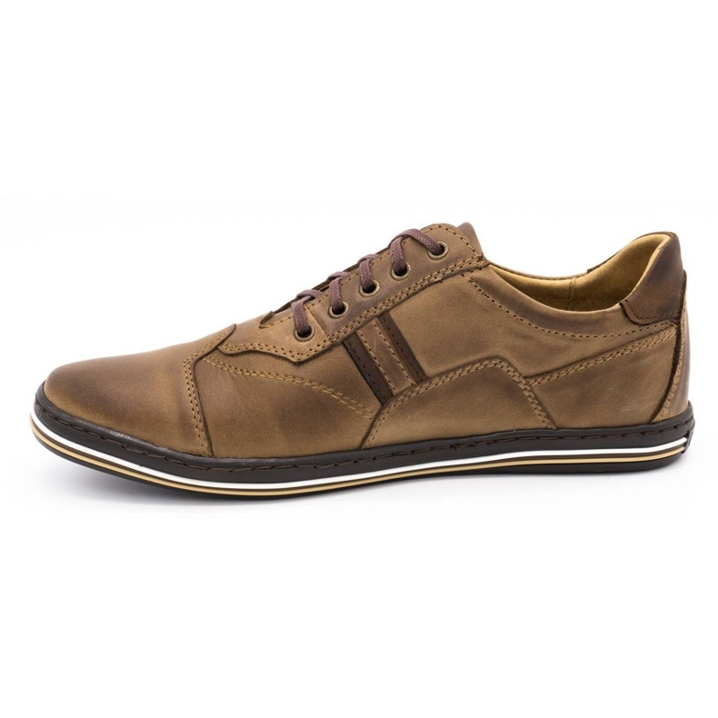 Polbut 1801 zapatos casual de hombre marrón 2