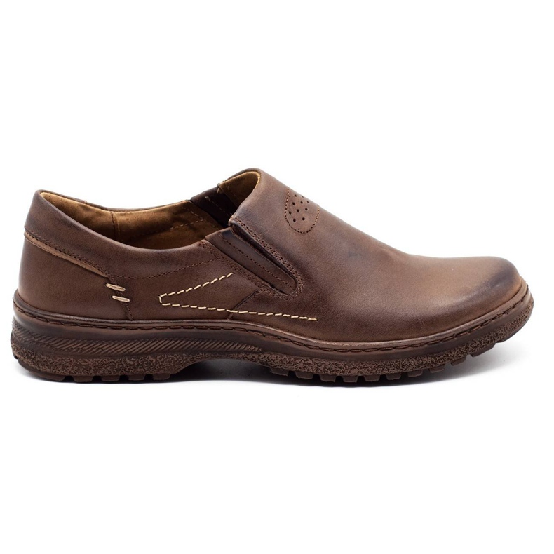 KOMODO 869 zapatos casuales de hombre marrón 1