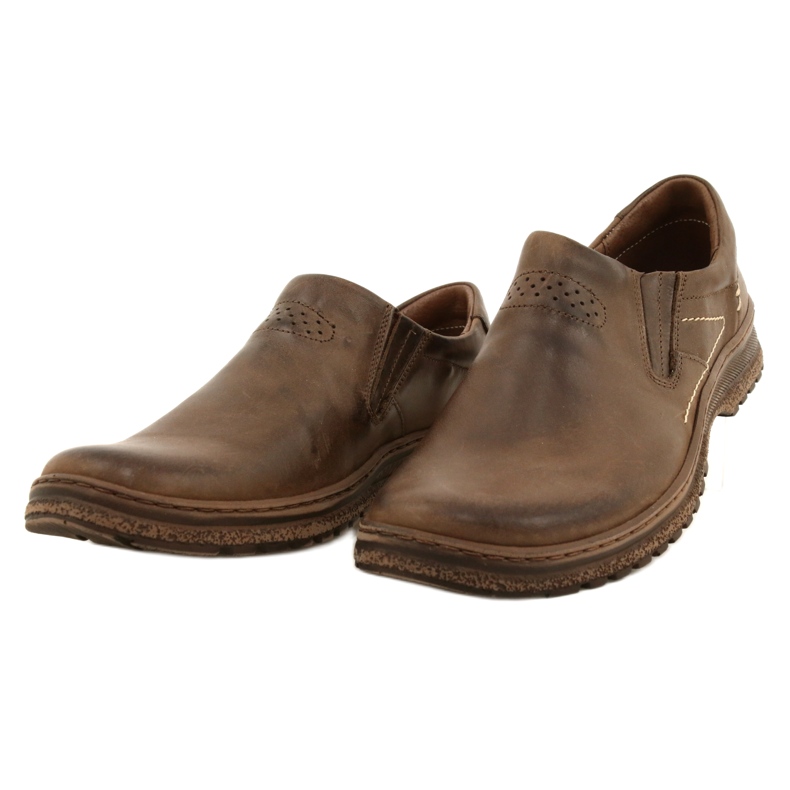 KOMODO 869 zapatos casuales de hombre marrón 3