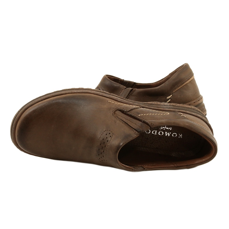 KOMODO 869 zapatos casuales de hombre marrón 6