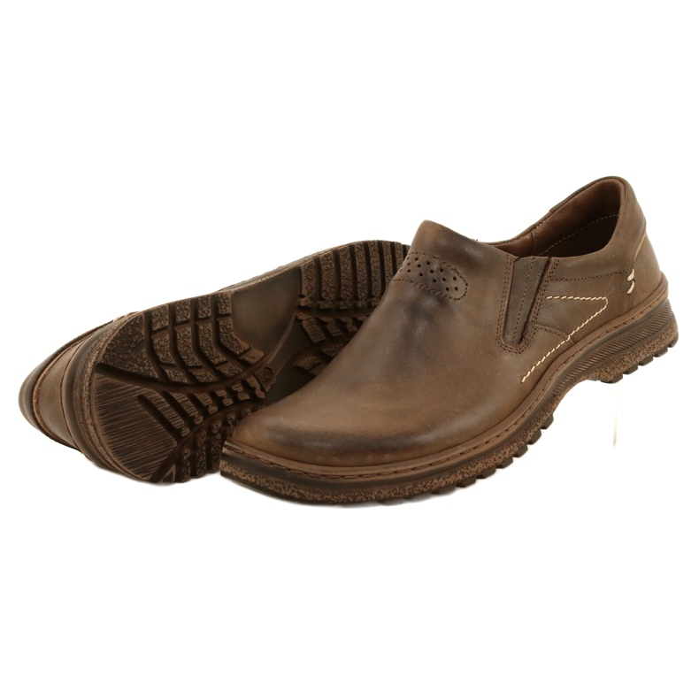 KOMODO 869 zapatos casuales de hombre marrón 5