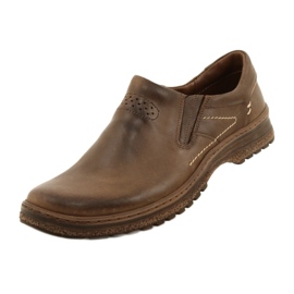 KOMODO 869 zapatos casuales de hombre marrón 4