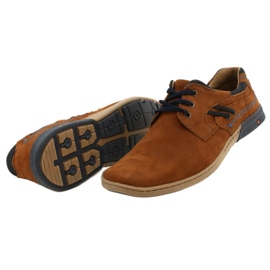 KOMODO Zapatos casual hombre 861L DK.Camel marrón 4
