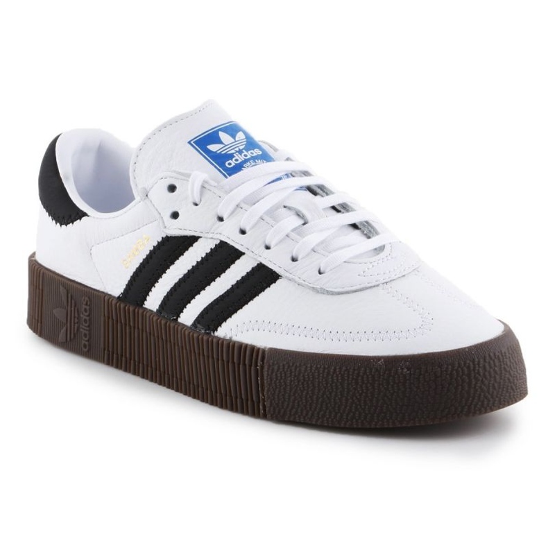 Zapatillas Adidas Sambarose W AQ1134 blanco negro 1 Zapatillas Adidas Sambarose W AQ1134 blanco negro 1
