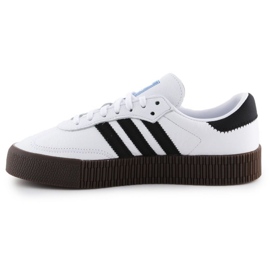 Zapatillas Adidas Sambarose W AQ1134 blanco negro 4