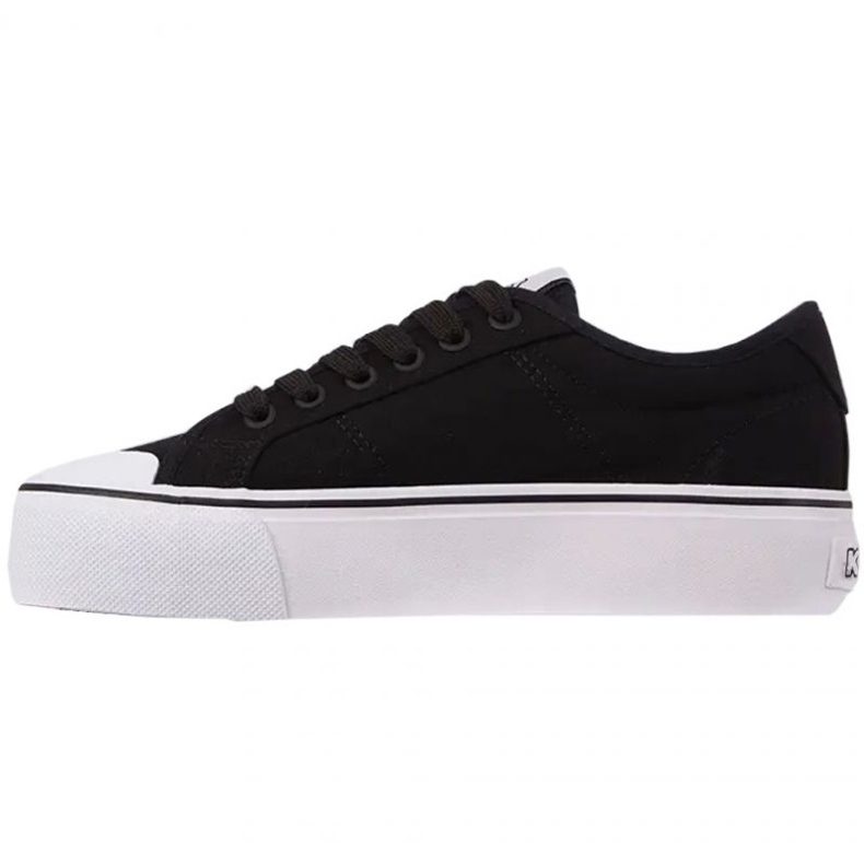 Zapatillas Kappa Boron Low Pf negro y blanco 243162 1110 1