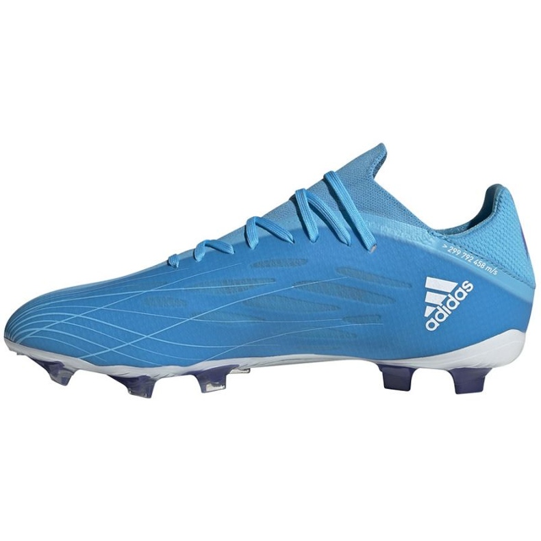 Botas de fútbol Adidas X Speedflow.2 Fg M GW7476 azul azul 1 Botas de fútbol Adidas X Speedflow.2 Fg M GW7476 azul azul 1