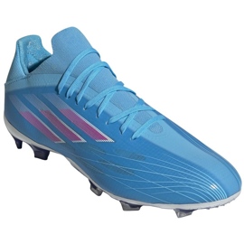 Botas de fútbol Adidas X Speedflow.2 Fg M GW7476 azul azul 3