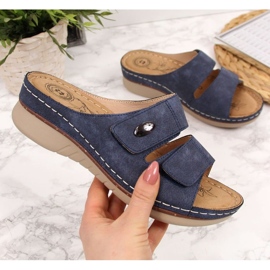 Cuñas velcro eVento W EVE224A azul marino 1