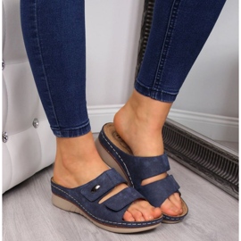 Cuñas velcro eVento W EVE224A azul marino 2