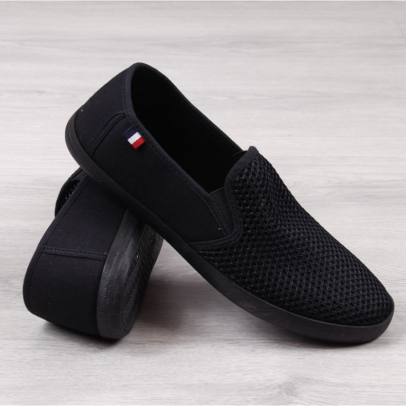 Deportivas caladas negras Atletico M ATC312A negro 1