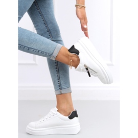 Zapatillas de mujer Lerato BLANCO / NEGRO 2