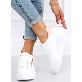 Zapatillas mujer Lerato BLANCO / ROSA rosado 1