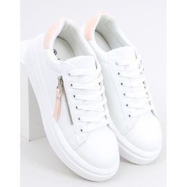Zapatillas mujer Lerato BLANCO / ROSA rosado 5