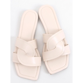Zapatillas casa suela cuadrada Nitya Beige 4