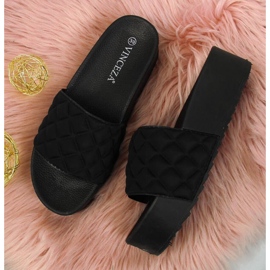 Zapatillas plataforma acolchada Vinceza W JAN110 negro 3