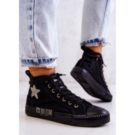 Zapatillas Altas Clásicas Big Star JJ274380 Negro 4
