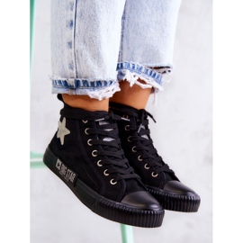Zapatillas Altas Clásicas Big Star JJ274380 Negro 6