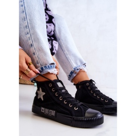 Zapatillas Altas Clásicas Big Star JJ274380 Negro 1