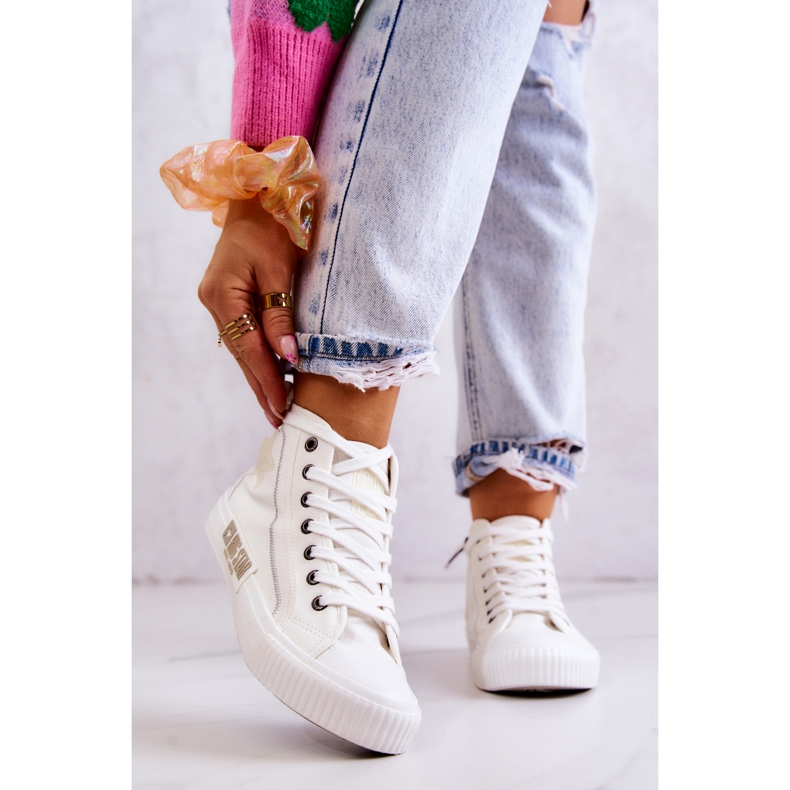 Zapatillas Altas Clásicas Big Star JJ274379 Blanco 2