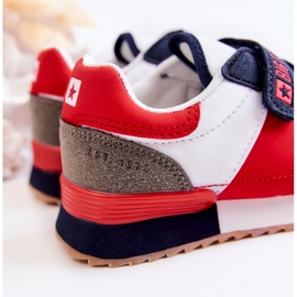Zapatillas Deportivas Niños Memory Foam Big Star JJ374256 Azul Marino-Rojo blanco 6
