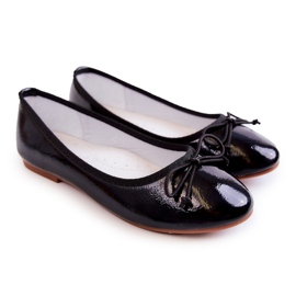S.Barski Bailarinas Infantiles Lacadas Con Lazo Negro Cassie 3