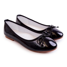 S.Barski Bailarinas Infantiles Lacadas Con Lazo Negro Cassie 1