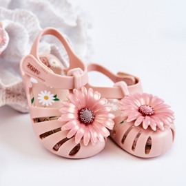 Sandalias Infantiles Con Velcro Fragante ZAXY JJ385032 Rosa Claro 1