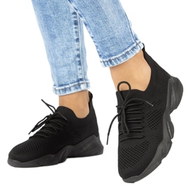 Filippo DTN2184/22 Black Women's Socks Sports Shoes negro 3