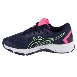 Asics GT-1000 9 Gs Jr 1014A150-400 azul marino rosa 1