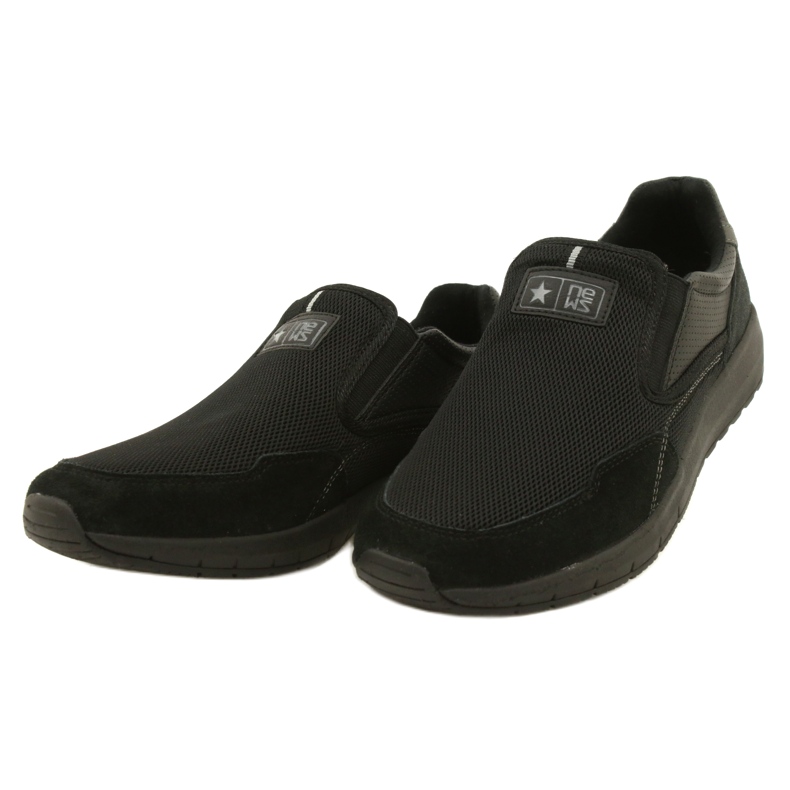 NEWS Calzado deportivo textil Novedad M 20MN20-2160 negro 2